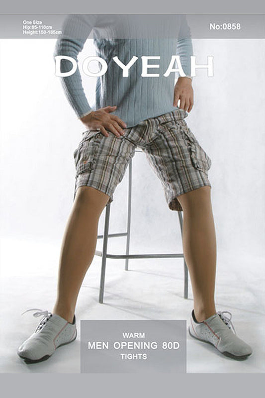 Doyeah 80 Denier Opaque tights for men -0858