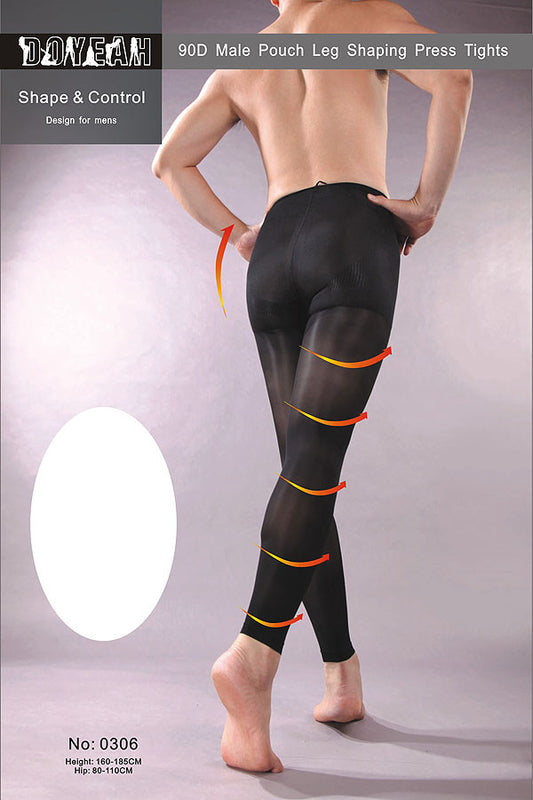 Footless Leg Shaping and Control legwear -0306
