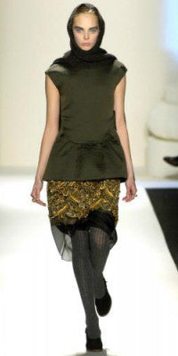 Wool Ribbed Tights